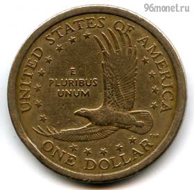 США 1 доллар 2001 D №2