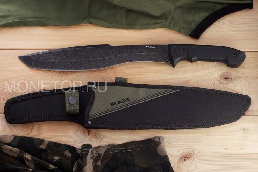 Нож Мачете Yeti black - Mr.Blade