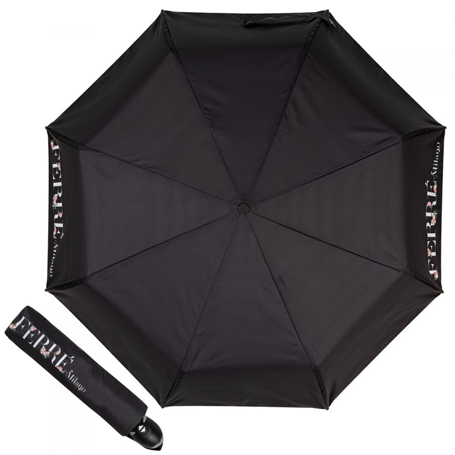 Зонт складной Ferre 6034-OC Classic Rose Black