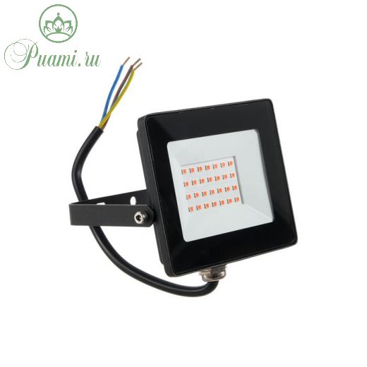 Фитопрожектор светодиодный Smartbuy FL SMD LIGHT, 20 Вт, IP65, 240 В, полноспектральный
