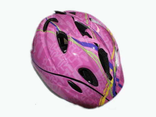 Защитный шлем для роллеров, велосипедистов. Материал: пластмасса, пенопласт, артикул 27291