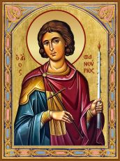 Икона Фанурий Родосский великомученик