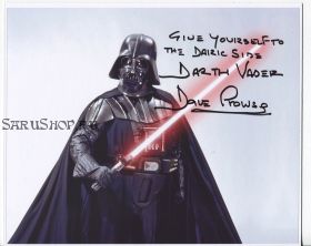 Автограф: Дэвид Праус. Звёздные войны. Редкость