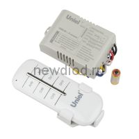 Пульт управления светом UCH-P005-G3-1000W-30M 3 канала*1000Вт ТМ Uniel