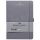 Книжка зап.Faber-Castell А5 на резинке 194л.бархатный серый 10-027-825