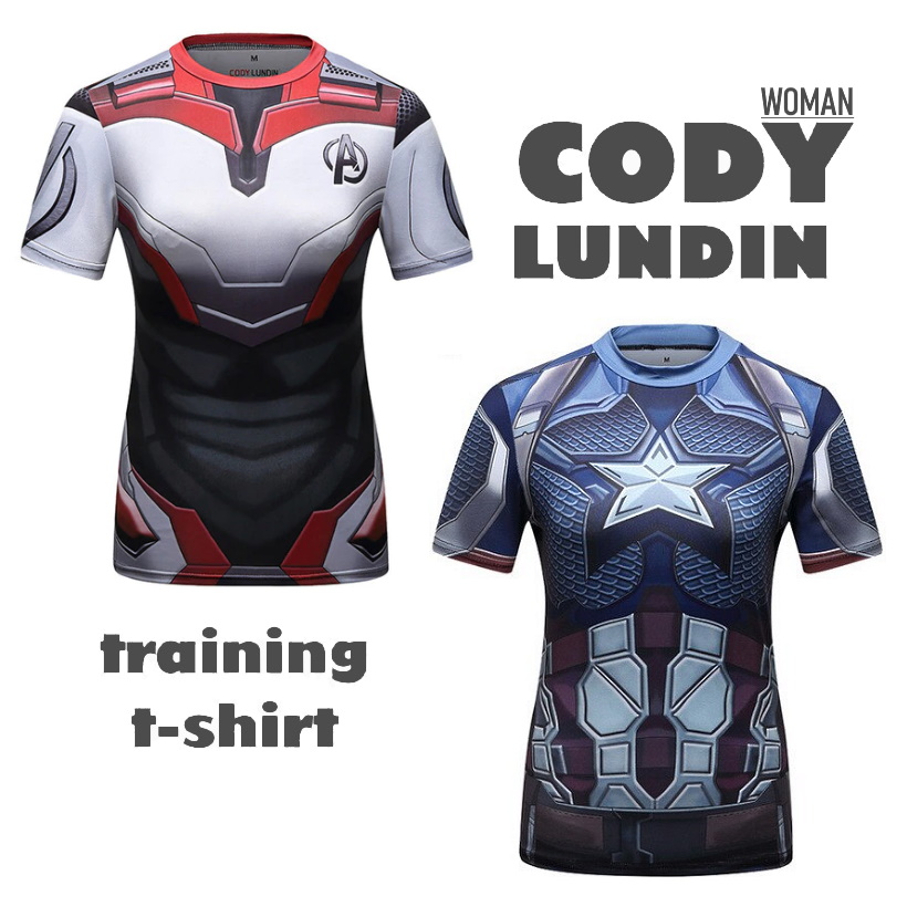 Тренинг-футболка CODY-L Avengers & Captain America