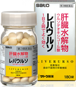 SATO Liverurso (Урсосан) – для поддержки печени и желчного пузыря (180 таблеток на 30 дней)