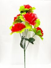 Искусственный букет хризантемы 5 голов 55 см 5 расцветок