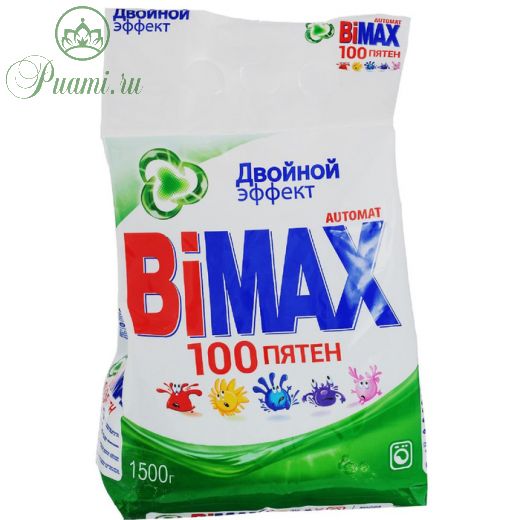 Стиральный порошок BiMax "100 пятен", автомат, 1.5 кг