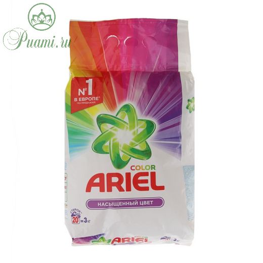 Стиральный порошок Ariel Color&Style, автомат, 3 кг