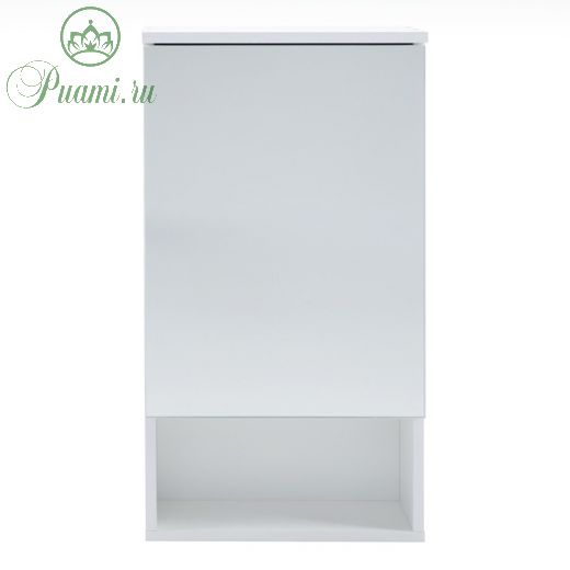 Зеркало-шкаф Вега 4002 белое, 40 х 13,6 х 70 см