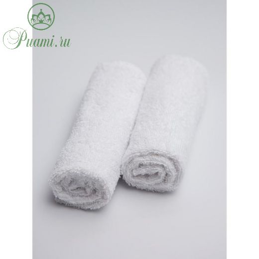 Полотенце-салфетка для кормления Soft Care, размер 35x35 см, цвет белый, 2 шт. в наборе