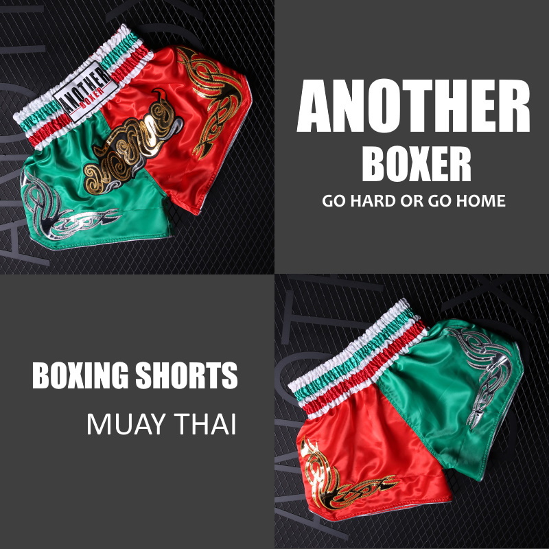 Тайские шорты Another Boxer TS21 Green-R
