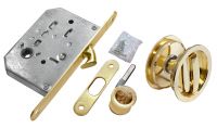 Комплект для раздвижных дверей MORELLI MHS-1 WC SG Цвет - Матовое золото