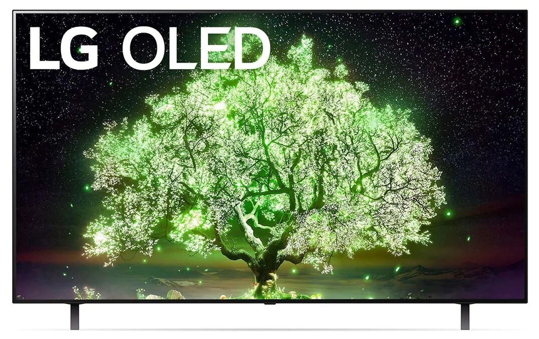 65" Телевизор LG OLED65A1RLA OLED, HDR (2021), черный