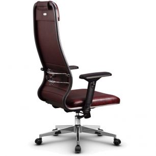 Кресло для руководителя Метта L 1m 38K2/4D темно-бордовый, NewLeather, механизм топ-ган