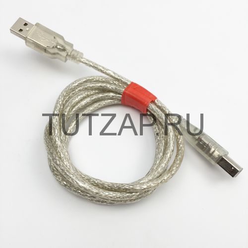 Кабель USB 2.0 AM/BM (1.5м) для ККТ Штрих-М-01Ф (б/у)