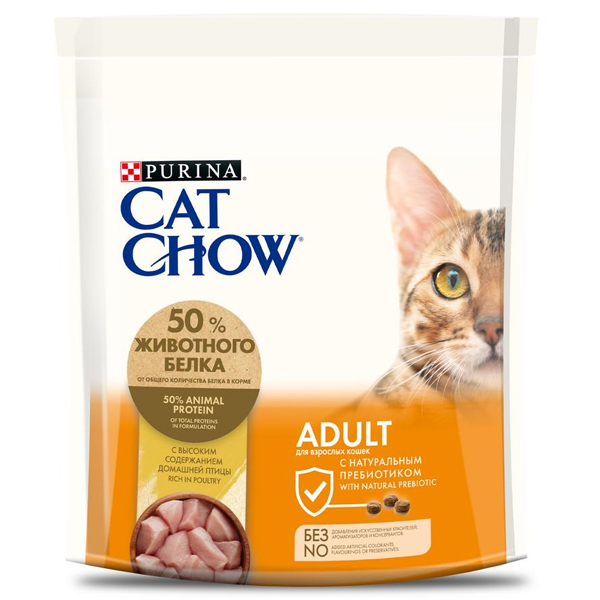 Сухой корм для кошек Cat Chow Adult Poultry для кошек с домашней птицей