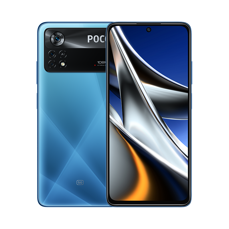 Смартфон Xiaomi Poco X4 Pro 5G 8/256 ГБ RU, Лазерный синий