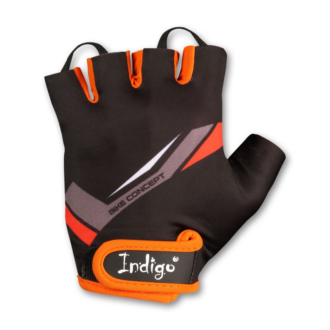 Перчатки велосипедные мужские INDIGO SB-01-8206 Черно-оранжевый