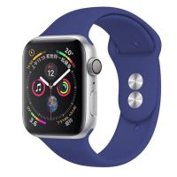 Ремешок силиконовый для Apple Watch 38/40mm синий