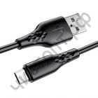Кабель USB - микро USB Borofone BX48 Черный 2.4A 1м