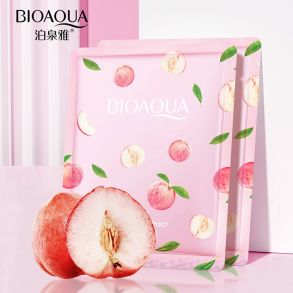 Bioaqua Peach Extract Hexapeptide Тканевая маска Персик , 25 гр