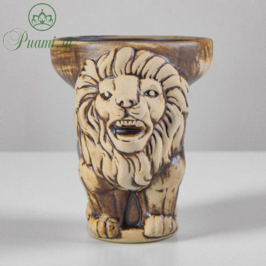 Чаша "Царь зверей" 10,5х10 см, d- 2,5 см