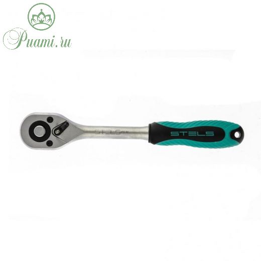 Трещотка Stels 14042, 3/8", 72 зубца, с быстрым сбросом