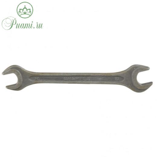 Ключ рожковый "Сибртех" 14324, фосфатированный, 12х13 мм, ГОСТ 2839