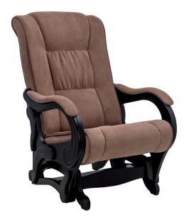 Кресло-гляйдер мод.78 (Венге/ ткань Махх 235)