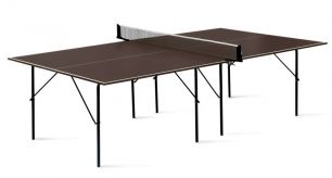 Теннисный стол Start Line Hobby-2 Outdoor (коричневый) 