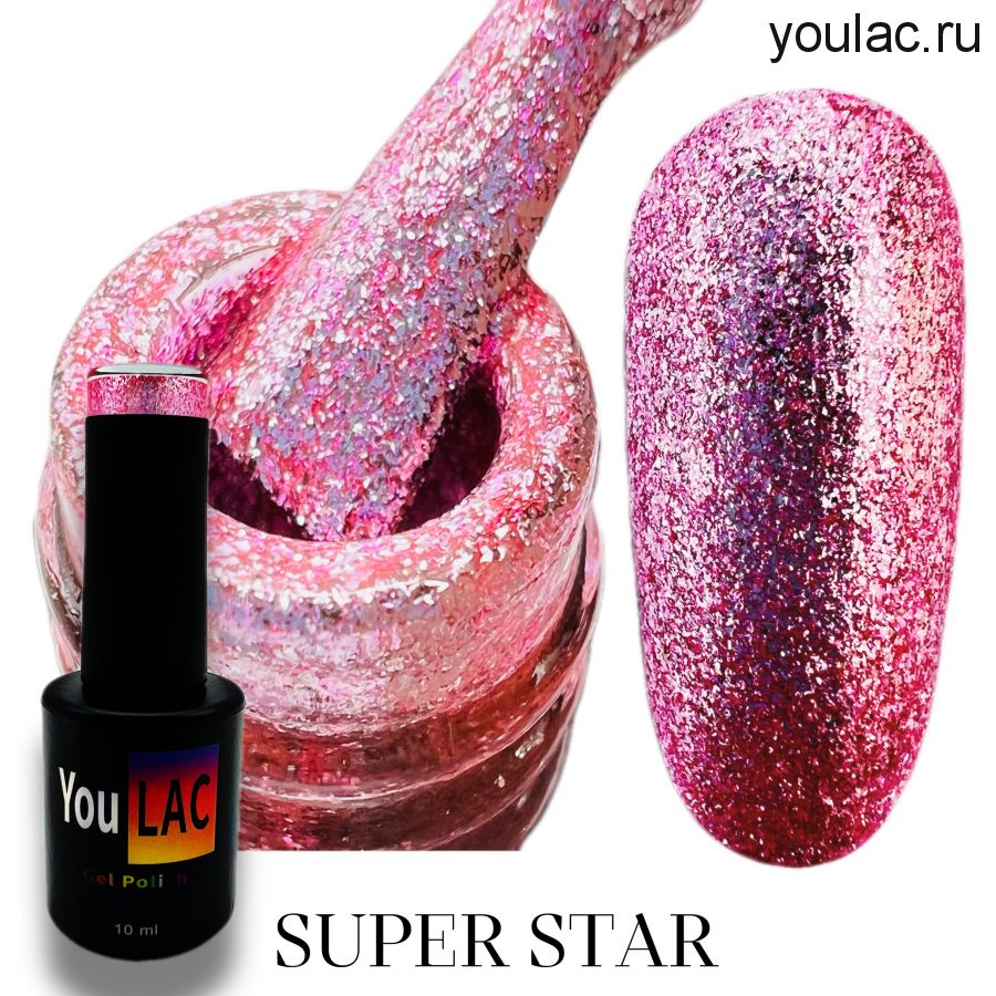Гель- лак Superstar 002 YouLAC 10 мл