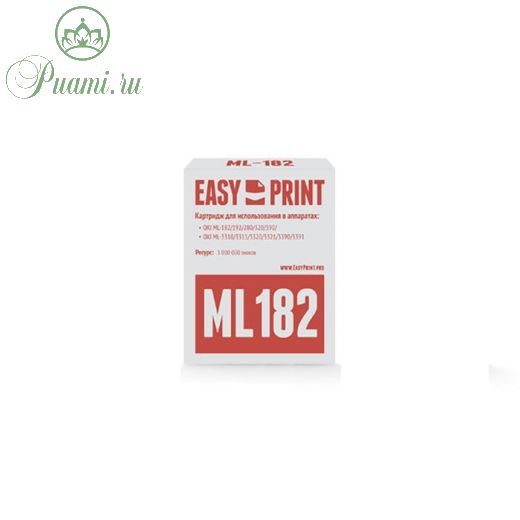 Картридж EasyPrint MO-182 (ML-182/320/390/3310/3390), для Oki, чёрный