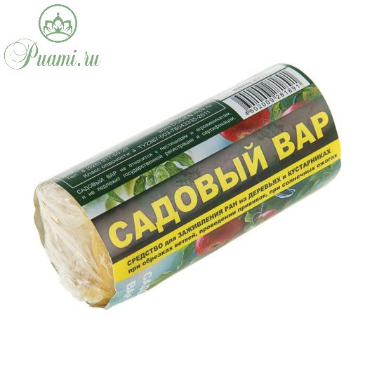 Средство для заживления повреждений деревьев Садовый вар "Домен" 150 гр
