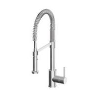 Смеситель для кухни с каналом для питьевой воды и вытяжным изливом, 2 режима Gattoni Industrial 60186 схема 1