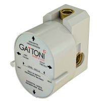 Элемент скрытого монтажа Gattoni GBOX на 2 выхода для смесителя для ванны/душа SС0550000 схема 1
