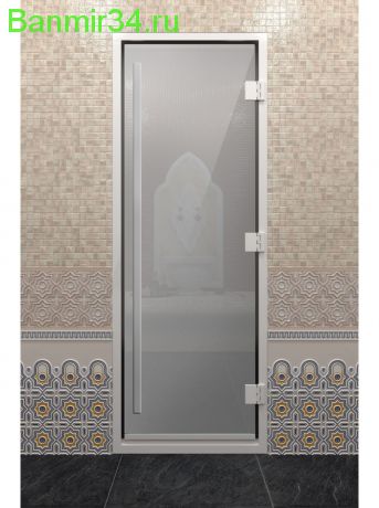 Дверь "Хамам Престиж Сатин"