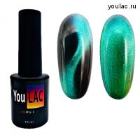 Гель-лак кошачий глаз Pussy cat eye 002 YouLAC 10 мл
