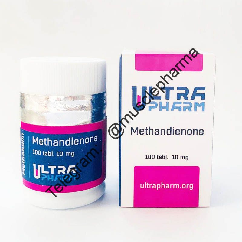Methandienone (ULTRA PHARM). 100 таб. по 10 мг.