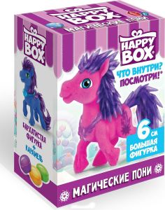 Драже с игрушкой HAPPY BOX 10г Магические пони