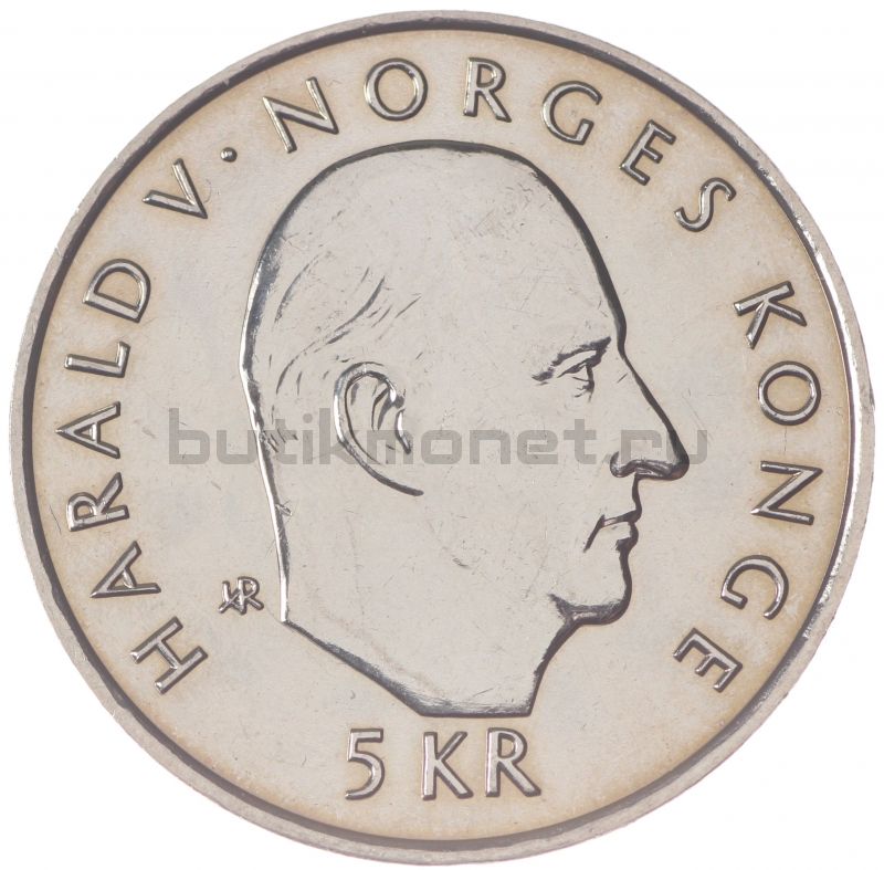 5 крон 1995 Норвегия 50 лет ООН