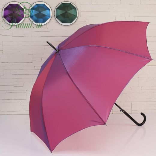 Зонт - трость полуавтоматический «Перелив», 8 спиц, R = 50 см, цвет МИКС