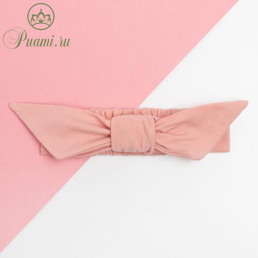 Повязка на голову детская KAFTAN "Amore" р.52-54, розовый