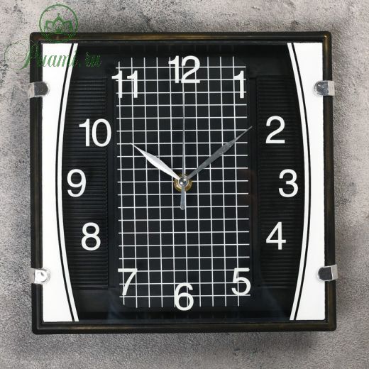 Часы настенные, серия: Классика, "Матао", дискретный ход, d=22 см, 23 х 23 см