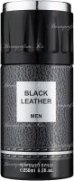 Fragrance World Black Leather Men Дезодорант-спрей