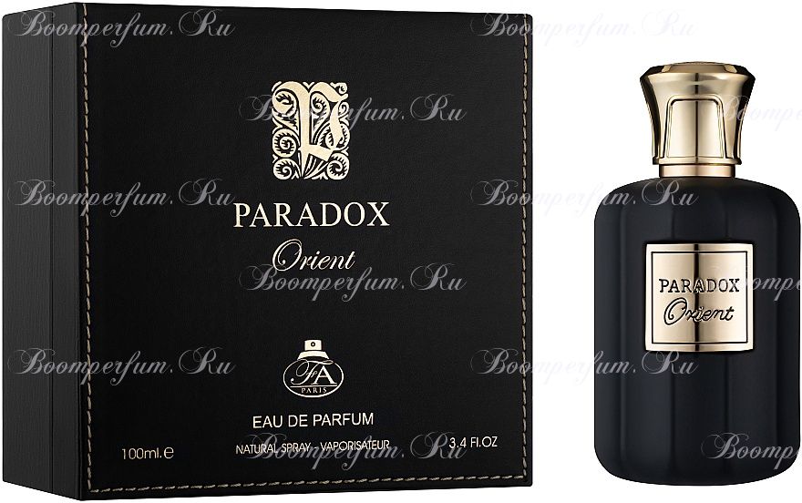 Fragrance World Paradox Orient