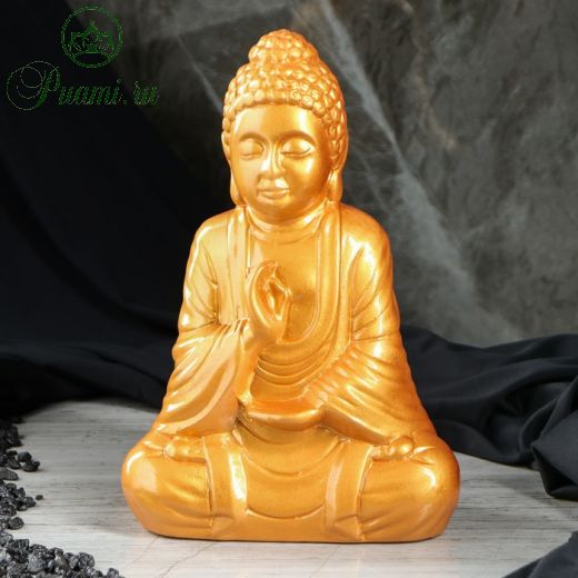 Сувенир "Будда", цвет золотой, 27 см