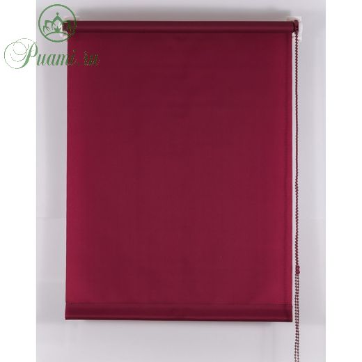 Рулонная штора «Комфортиссимо», 45х160 см, цвет красное вино