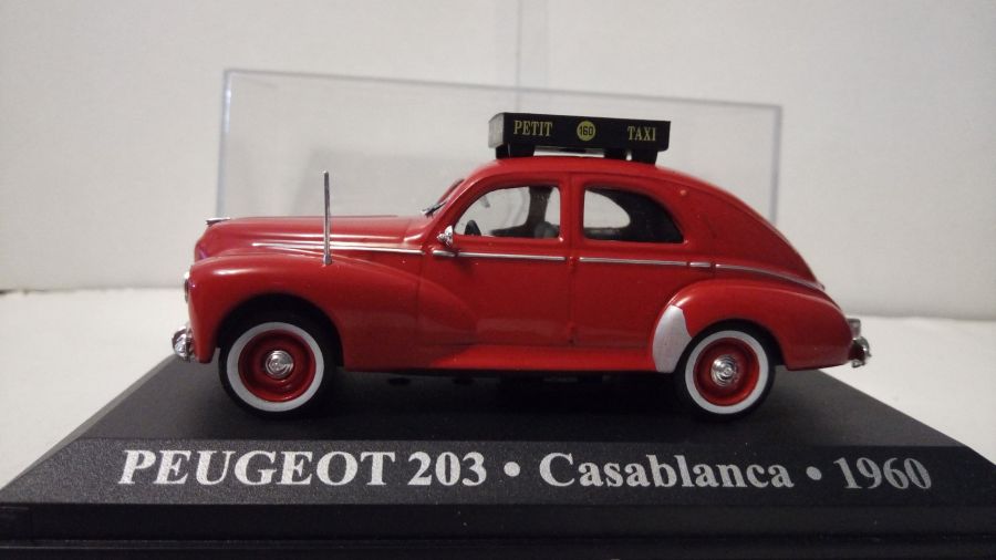 Peugeot 203 Casablanca 1960 Taxi  (IXO-ALTAYA) 1/43